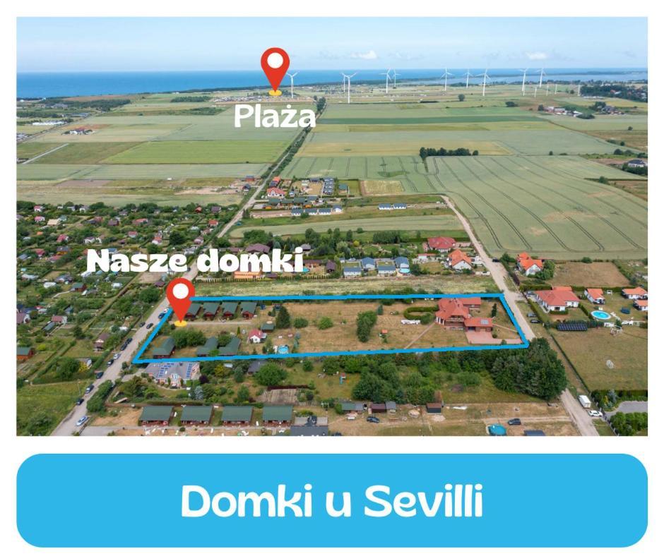 Domki Nad Morzem U Sevilli Darlowo Darlowko Eksteriør billede